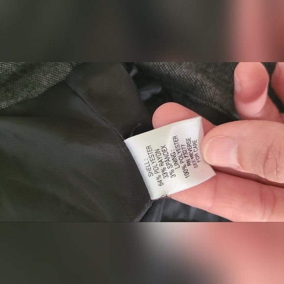 Elegant Gray Women's Jacket - Picture 6 of 7